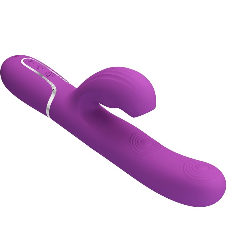 Intense Perlita Vibratore Rabbit 3 in 1 Multifunzione Viola - immagine 4