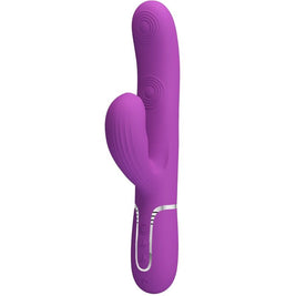 Intense Perlita Vibratore Rabbit 3 in 1 Multifunzione Viola