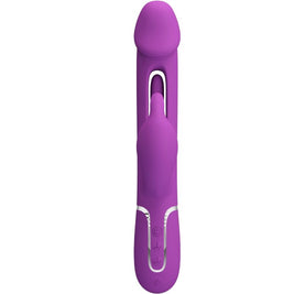 Intense Kampas Vibratore Rabbit 3 in 1 Multifunzione Viola - immagine 2