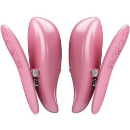 Pretty Love - Morsetti Per Capezzoli Cailey 10 Vibrazioni Telecomando Rosa