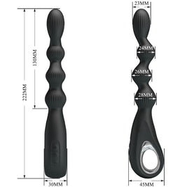 Pretty Love Federer Vibratore Hi-Tech 12 Vibrazioni Nero - immagine 4
