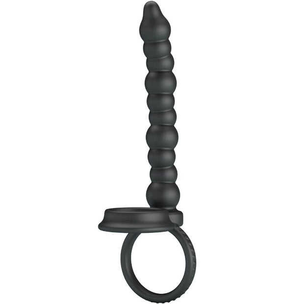 Pretty Love - Dillion Anello Per Il Pene A Doppia Penetrazione Nero