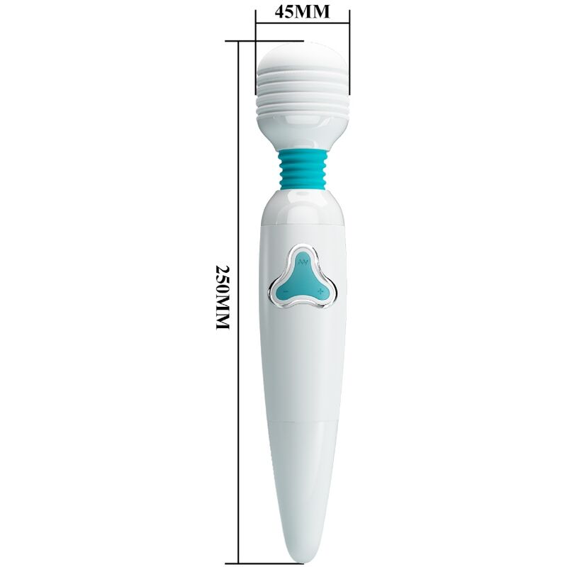 PRETTY LOVE - VIBRATORE CLOUD WAND 7 VIBRAZIONI BIANCO