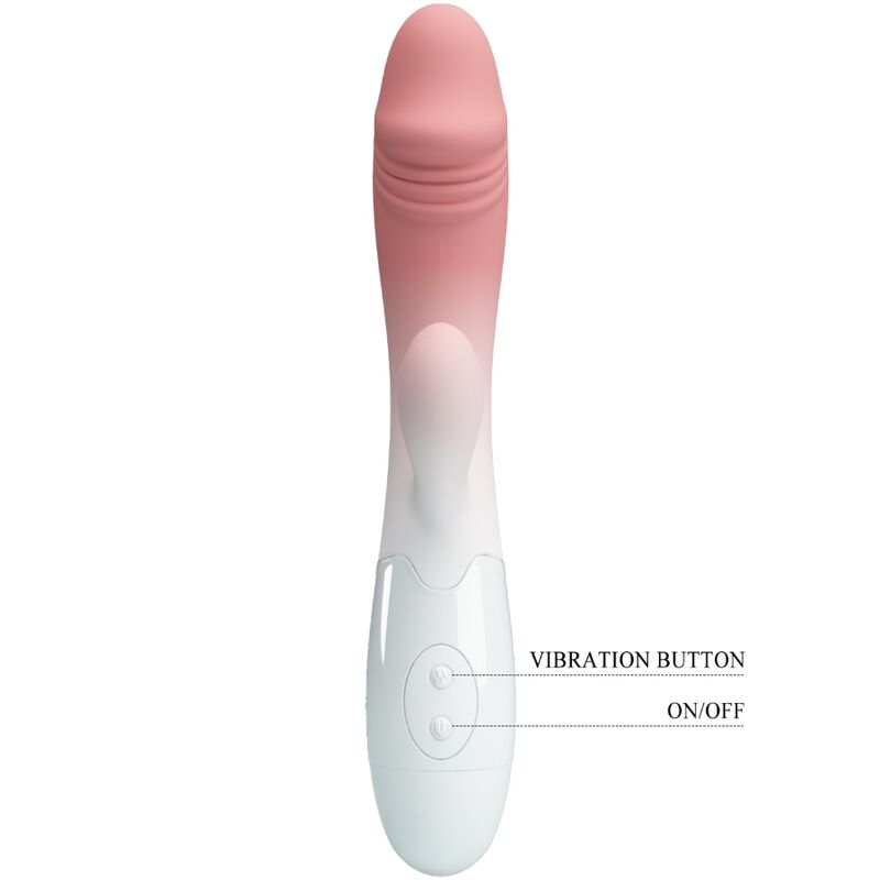 Intense Snappy Rabbit Vibratore Doppio in Silicone Rosa - immagine 5
