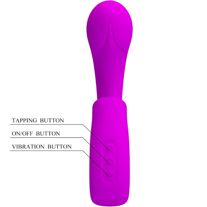 Intense Sibel Vibratore Doppio in Silicone Body-Safe Ricaricabile - immagine 4