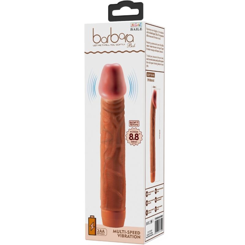 Baile Bob Vibratore Realistico 22,5 cm Body-Safe Premium - immagine 6