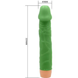 Baile Bill Vibratore Realistico 22,5 cm in Silicone Verde - immagine 5