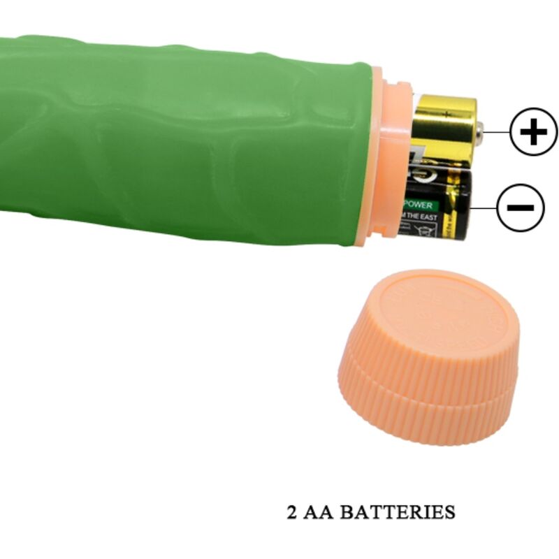 Baile Bill Vibratore Realistico 22,5 cm in Silicone Verde - immagine 6