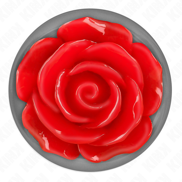 Kink - Plug Anale Rosa Rosso Taglia L