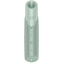 Satisfyer Naughty Kiss Wave Stimolatore Premium Acquamarina
