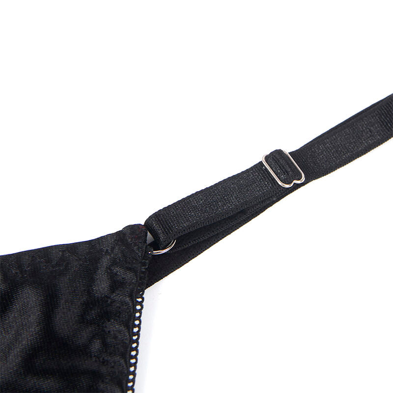 SUBBLIME - 955199 COMPLETO REGGISENO CON FIOCCO NERO REGOLABILE S/M