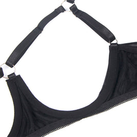 SUBBLIME - 955199 COMPLETO REGGISENO CON FIOCCO NERO REGOLABILE S/M