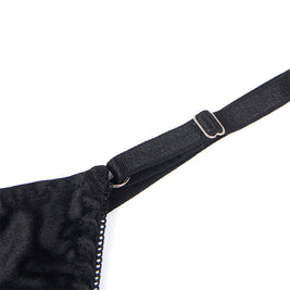 SUBBLIME - 955205 COMPLETO REGGISENO CON FIOCCO NERO REGOLABILE L/XL