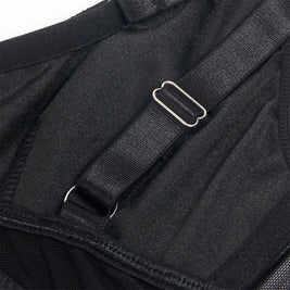 SUBBLIME - 955236 REGGISENO BONDAGE NERO CON GIARRETTIERA SET S/M