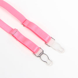 SUBBLIME - 955359 COMPLETO REGGISENO CON PIZZO E GIACCHETTI ROSA E VIOLA S/M