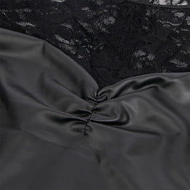 SUBBLIME - 955595 ABITO MANICA LUNGA CON PIZZO NERO S/M