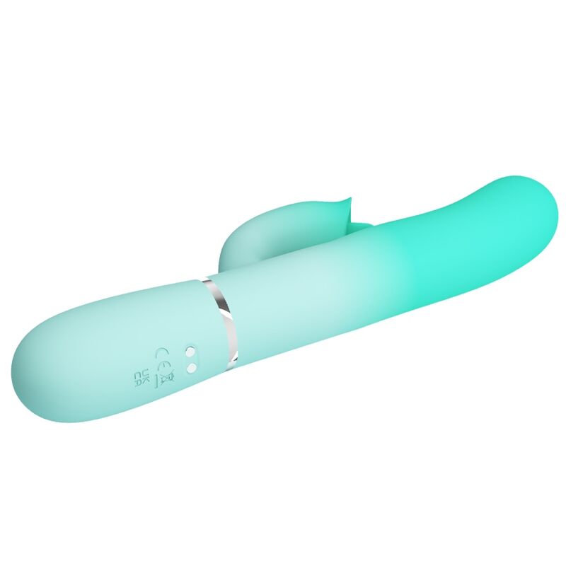 Intense Gigi Vibratore Rabbit Multifunzione in Silicone Premium - immagine 4