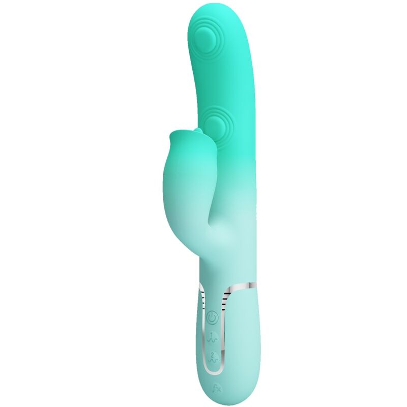Intense Gigi Vibratore Rabbit Multifunzione in Silicone Premium - immagine 2
