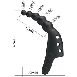 Fun Toys Jordin Vibratore da Dito 10 Vibrazioni Nero - immagine 7