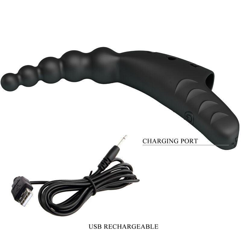 Fun Toys Jordin Vibratore da Dito 10 Vibrazioni Nero - immagine 9