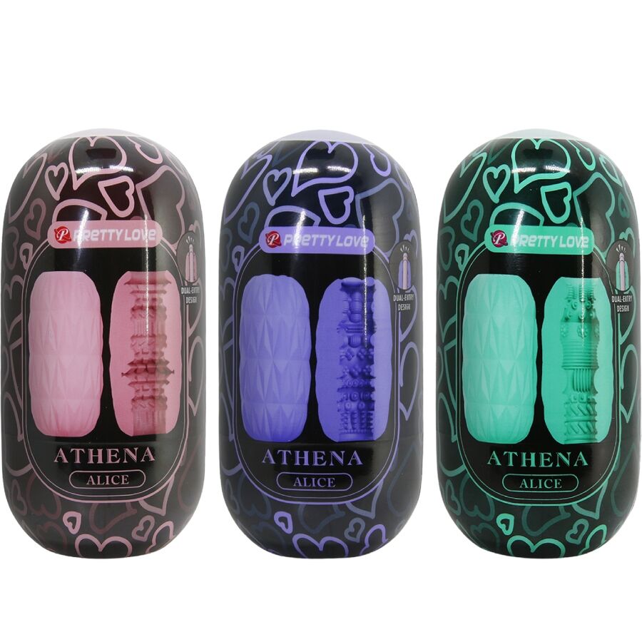 PRETTY LOVE - ATHENA ALICE PACK 15 VARI MASTURBATORI MASCHILI