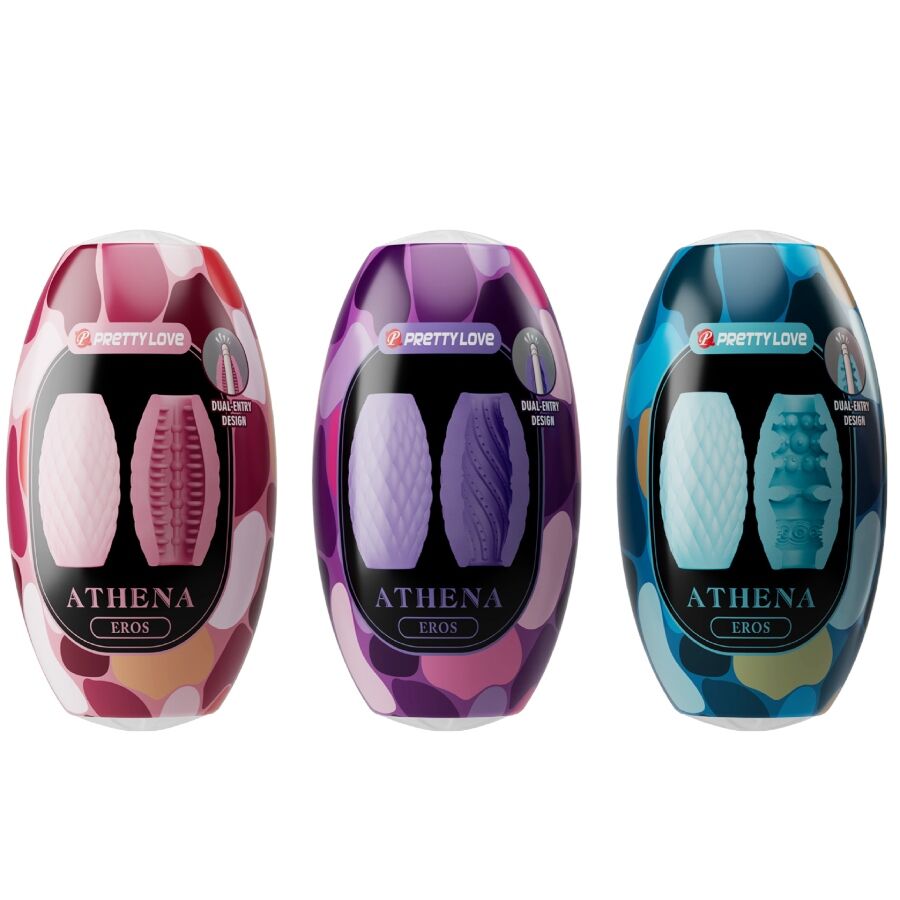 PRETTY LOVE - ATHENA EROS PACK 15 VARI MASTURBATORI MASCHILI