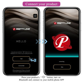 PRETTY LOVE - VIBRATORE CONTROLLATO DA APP LEVIATHAN VIOLA