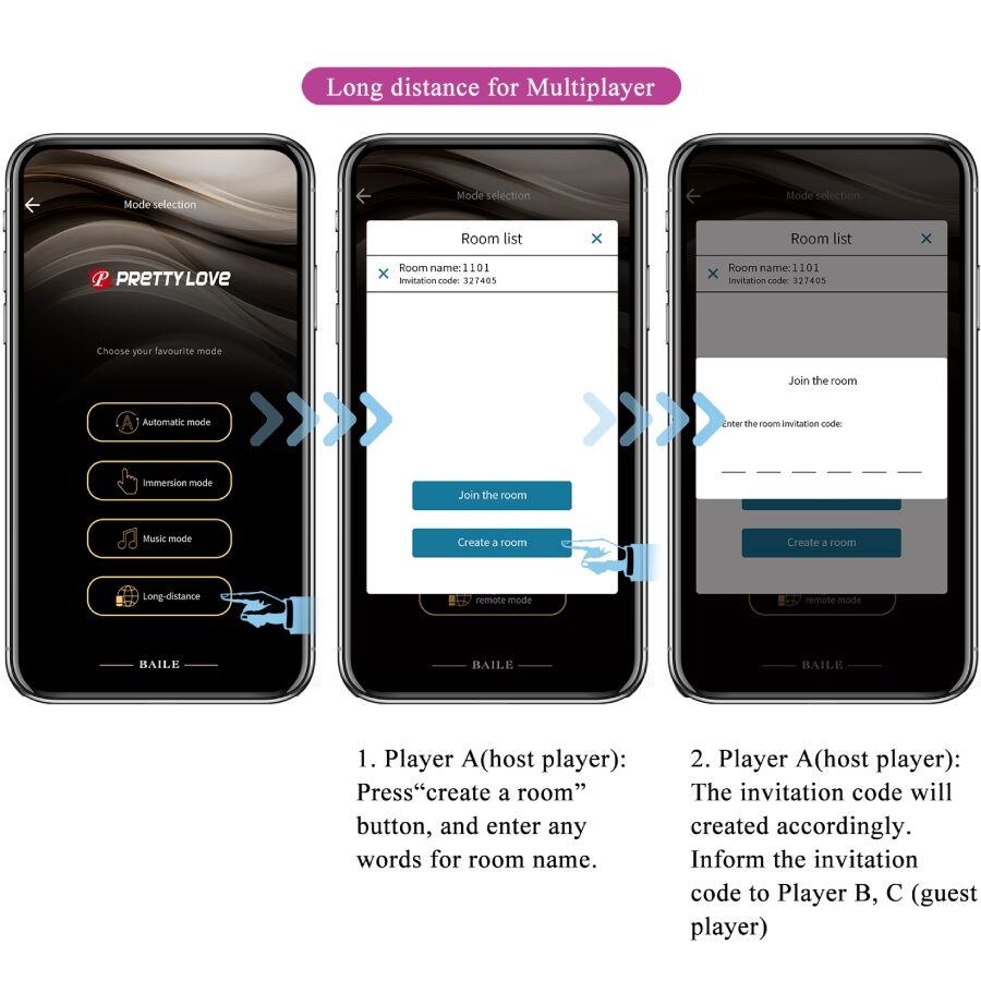 PRETTY LOVE - VIBRATORE CONTROLLATO DA APP LEVIATHAN VIOLA
