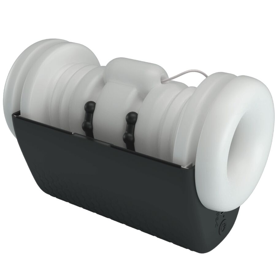 PRETTY LOVE - DJ GIRL MASTURBATORE MASCHILE CON VIBRAZIONE 5 IMPOSTAZIONI NEGRO