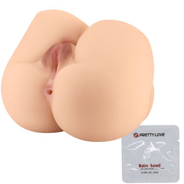 CRAZY BULL - POSTERIORE ROLONDA CON VAGINA E ANO NATURALI REALISTICI