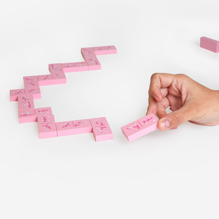 SecretPlay Kinky Domino Gioco di Coppia in Legno Premium - immagine 2