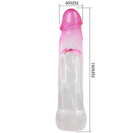 PRETTY LOVE - NERON REALISTICO 6 CM GUAINA DI ALLARGAMENTO PER PENE ROSA