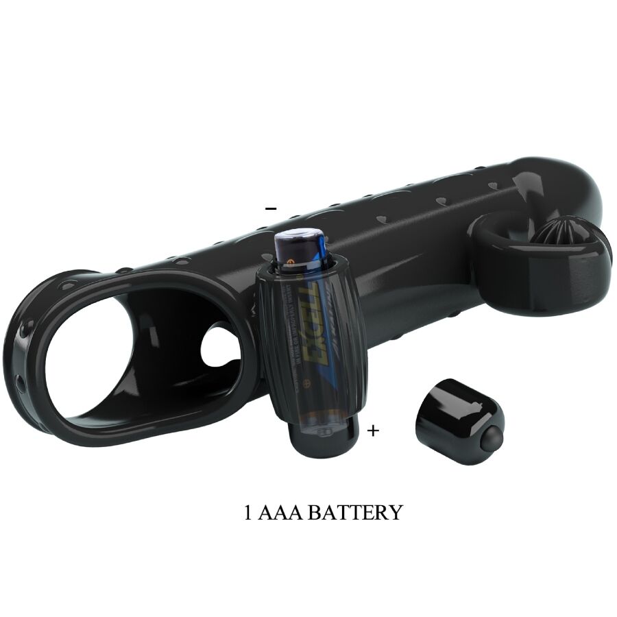 Romance - Guaina Vibrante Per Pene Nera