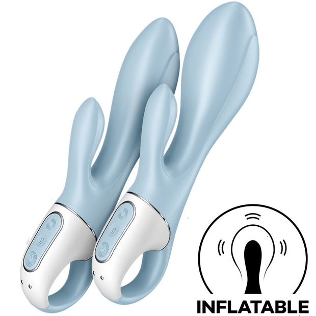 Satisfyer Air Pump Bunny Vibratore Gonfiabile Premium in Silicone - immagine 2