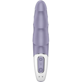 SATISFYER - VIBRATORE A POMPA D'ARIA 1 VIBRATORE GONFIABILE PUNTO G VIOLA