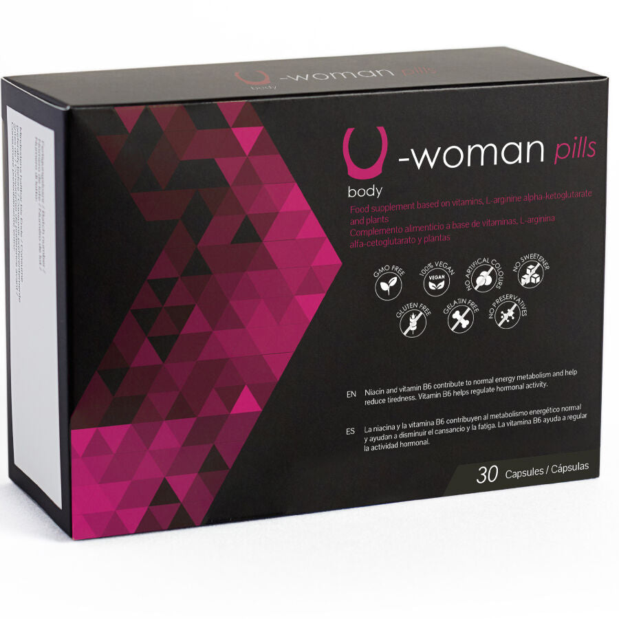 500 COSMETICS -U-WOMAN AUMENTA LA LIBIDO FEMMINILE - 30 CAPSULE