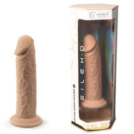 SILEXD - MODELLO PENE REALISTICO 2 SILICONE TERMOREATTIVO 15,4 CM