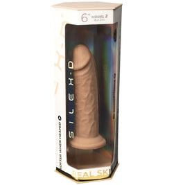SILEXD - MODELLO PENE REALISTICO 2 SILICONE TERMOREATTIVO PREMIUM 15,4 CM