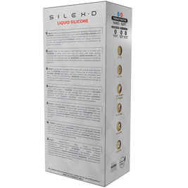 SILEXD - MODELLO PENE REALISTICO 9 SILICONE LIQUIDO 22,8 CM