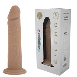 SILEXD - MODELLO PENE REALISTICO 8 SILICONE LIQUIDO 20,6 CM