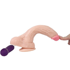 SHEQU - DILDO VIBRATORE HOLY DRAGON CON TELECOMANDO 20,5 CM