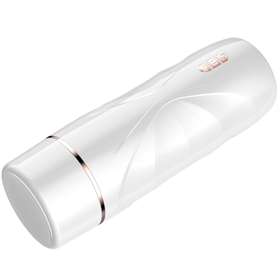 SHEQU - RILEY MASTURBATORE VAGINALE VIBRANTE CON ASPIRAZIONE