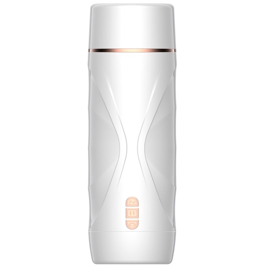 SHEQU - RILEY MASTURBATORE VAGINALE VIBRANTE CON ASPIRAZIONE