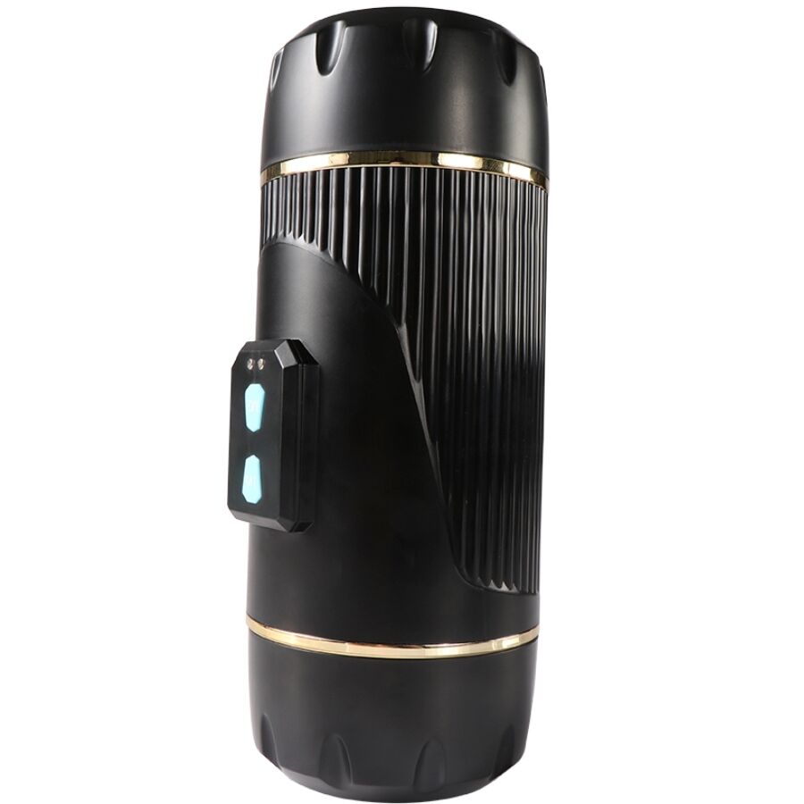 SHEQU - KAY DOPPIO MASTURBATORE CON DOPPIA BOCCA E VIBRAZIONE DELLA VAGINA