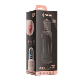 XISE - SUCTROKER V3.0 III MASTURBATORE VAGINA CON VIBRAZIONE