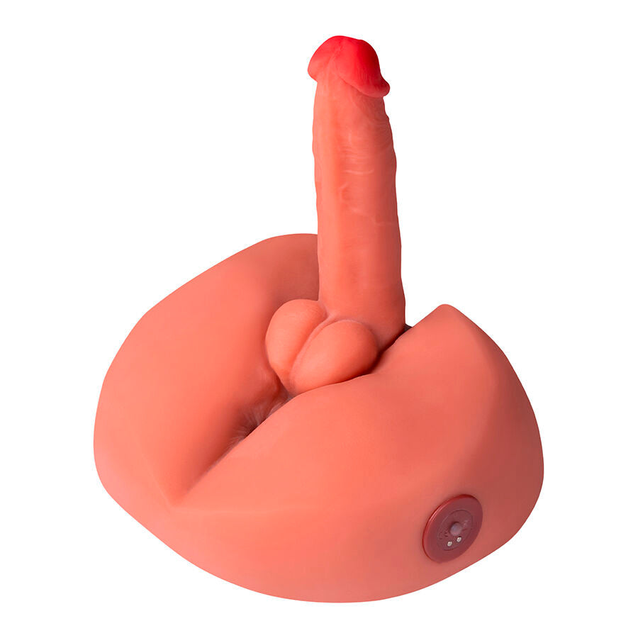 XISE - MIELE DILDO MASTURBATORE REALISTICO CON VIBRAZIONE 25 CM