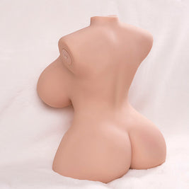 XISE - TORSO REALISTICO PICCOLO E SPINTO CON VIBRAZIONE FEMMINILE 40 CM