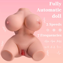 XISE - FRIEDA TORSO FEMMINILE REALISTICO CON VIBRAZIONE 36 CM