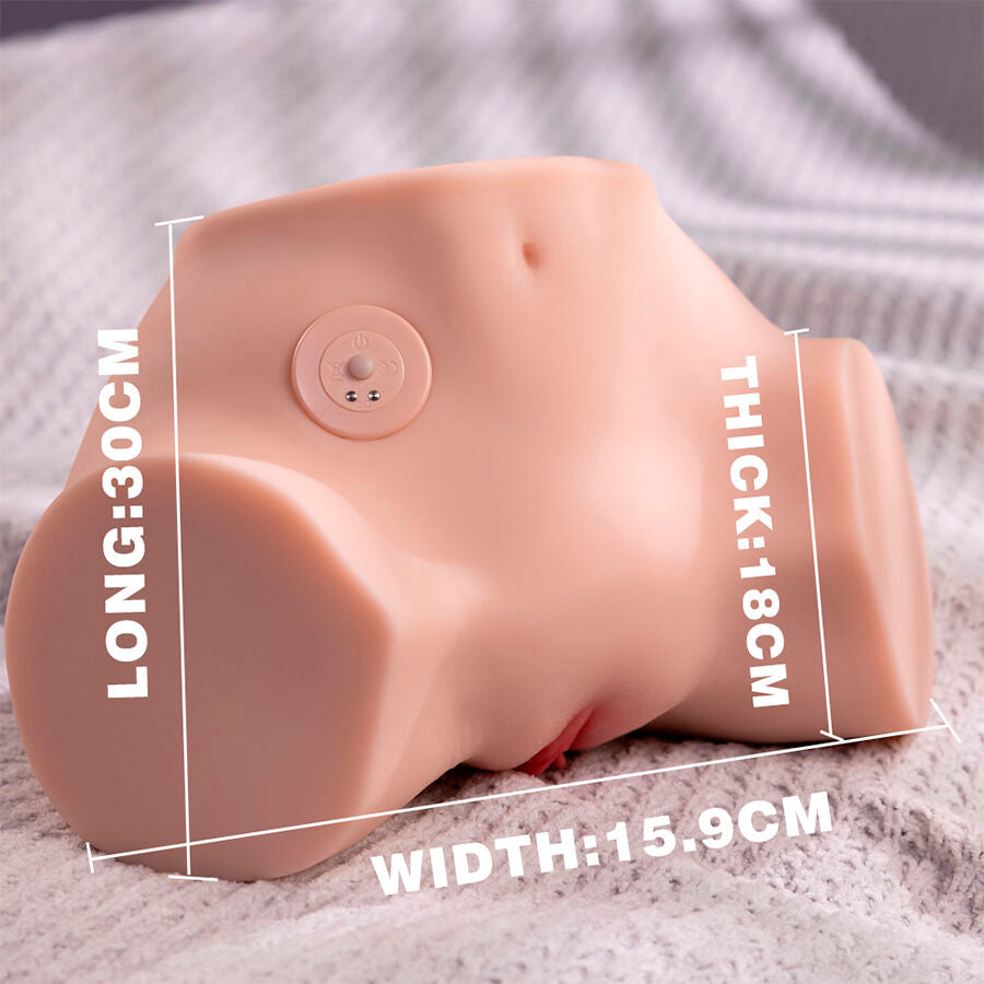 XISE - FENNIE SHAKING MASTURBATORE MULTIPOSIZIONE REALISTICO PER VAGINA E ANO CON VIBRAZIONE