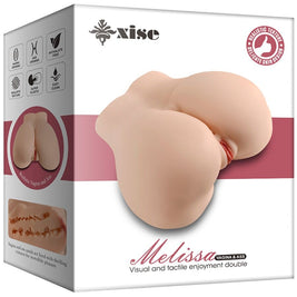 XISE - MELISSA MASTURBATORE REALISTICO MULTI-POSIZIONE PER VAGINA E ANO